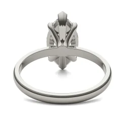 Lab-Created Moissanite Solitaire Engagement Ring (2-1/5 Ct. Tw.)