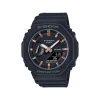 Ladies' 2100-Series Watch In Matte Black With Pink Accent