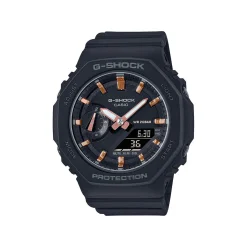 Ladies' 2100-Series Watch In Matte Black With Pink Accent