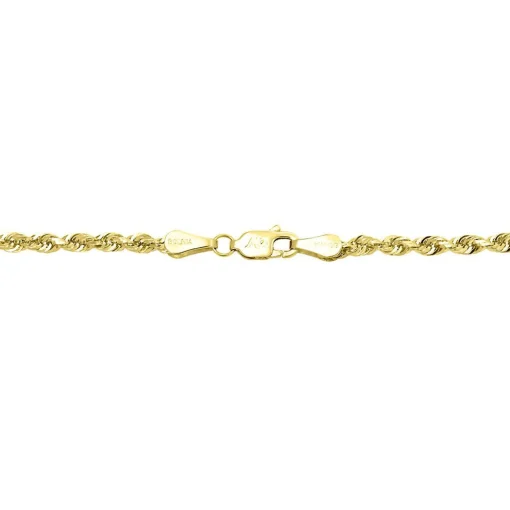 Light Glitter Rope Chain In , 24"
