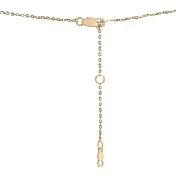 London Blue Topaz Curb Link Pendant In Vermeil