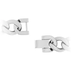 Lord's Prayer Curb Link Id Bracelet In Yellow Ion-Plated Stainless Steel, 12Mm, 8.5
