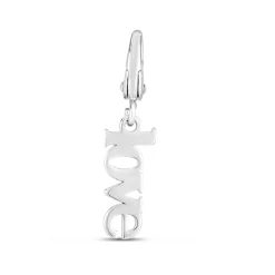 Love Charm In Sterling Silver