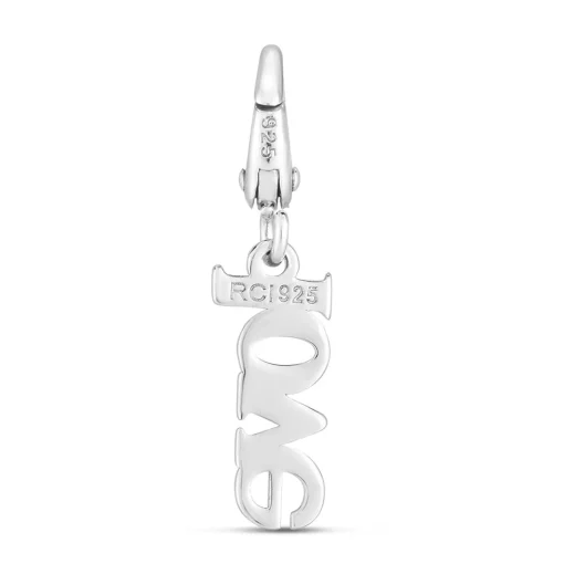 Love Charm In Sterling Silver