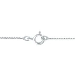 Love Diamond Pendant In Sterling Silver