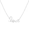 Love Necklace In Sterling Silver