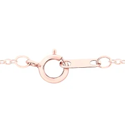 Marquise-Shaped Diamond Pendant In 10K Rose Gold (1/10 Ct. Tw.)