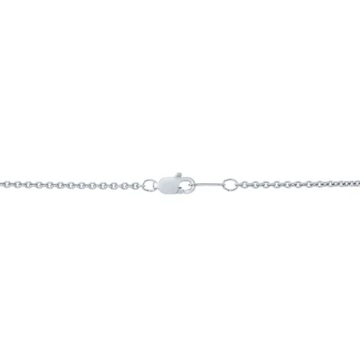 Medallion Necklace With Crescent Moon & Lapis In Sterling Silver