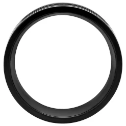 Men's 1/10 Ct. Tw. Blue Diamond Band In Stainless Steel, 7Mm