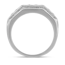 Men's 2 Ct. Tw. Diamond Band In 10K White Gold