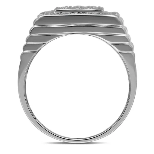 Men's 1 Ct. Tw. Diamond Ring In 10K White Gold