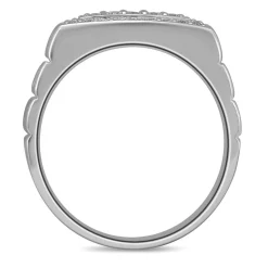 Men's 3/4 Ct. Tw. Diamond Ring In 10K White Gold