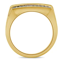 Men's 5/8 Ct. Tw. Diamond Ring In 10K Yellow Gold