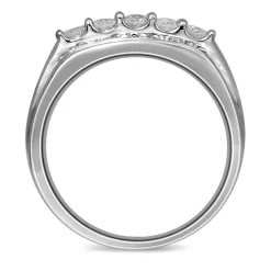 Men's 1 Ct. Tw. Diamond Ring In 10K White Gold