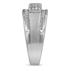 Men's 1 Ct. Tw. Diamond Ring In 10K White Gold