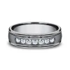 Men's 3/8 Ct. Tw. Lab Grown Diamond Band In Gray Tantalum