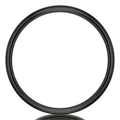 Men's Band In Black Titanium, 7Mm