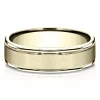 Men's Band In 10K Yellow Gold, 6Mm