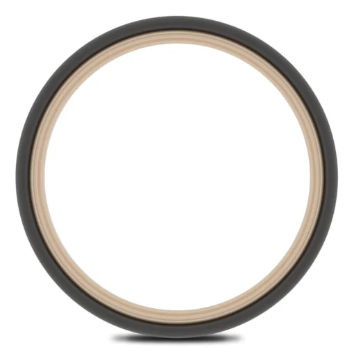 Men's Band In Tantalum & 14K Rose Gold