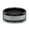 Men's Band In Tantalum & Titanium, 8Mm