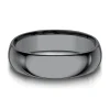 Men's Band In Tantalum, 6.5Mm