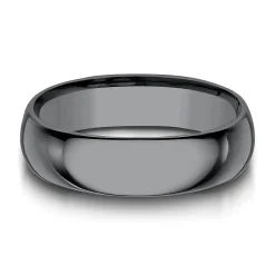 Men's Band In Tantalum, 6.5Mm