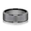 Men's Band In Tantalum, 7Mm