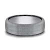 Men's Band In Tantalum, 6.5Mm