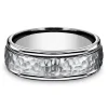 Men's Band In Titanium, 7Mm