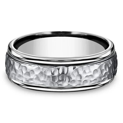 Men's Band In Titanium, 7Mm