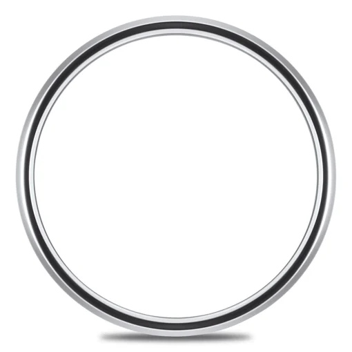 Men's Band In Titanium, 7Mm