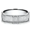 Men's Band In White Cobalt, 6.5Mm