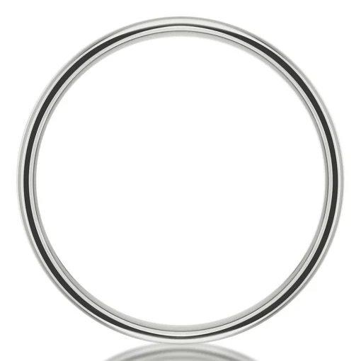 Men's Band In White Cobalt, 6.5Mm