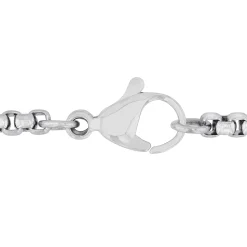 Men's Black And White Diamond Dog Tag In Stainless Steel (1/2 Ct. Tw.)