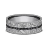 Men's Black Diamond Tantalum Band, 7Mm (3/8 Ct. Tw.)