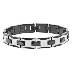Men's Bracelet In Tungsten & Stainless Steel