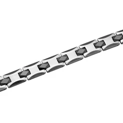 Men's Bracelet In Tungsten & Stainless Steel
