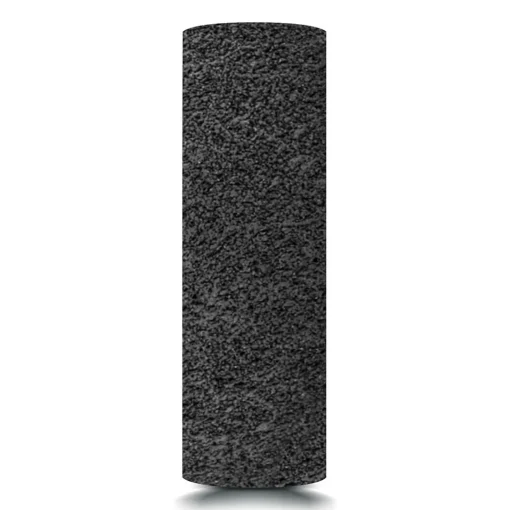 Men's Concrete Pattern Band In Black Titanium, 6.5Mm