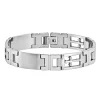 Men's Cross Bracelet In Stainless Steel