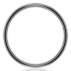 Men's Edge Band In Tantalum, 7Mm
