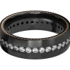 Men's Eternity Wedding Band With Lab Grown Diamonds In Black Zirconium, 7Mm (1 Ct. Tw.)