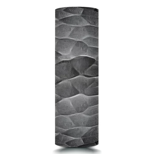 Men's Hammer Finish Band In Tantalum, 8Mm