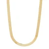 Men's Herringbone Chain In 14K Yellow Gold, 6Mm, 20"