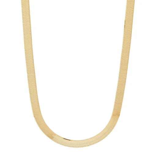 Men's Herringbone Chain In 14K Yellow Gold, 6Mm, 20"
