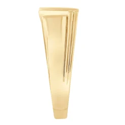 Men's Lab Grown Diamond Ring In 10K Yellow Gold (1/3 Ct. Tw.)