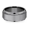 Men's Matte Band In Tantalum, 9Mm