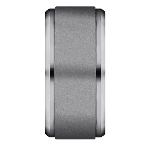 Men's Matte Band In Tantalum, 9Mm