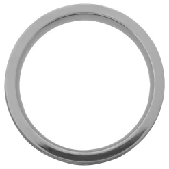 Men's Meteorite Wedding Band In Titanium, 7Mm