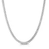 Men's Miami Cuban Chain In Sterling Silver, 24"