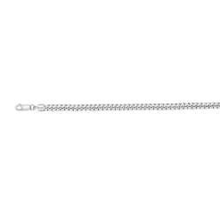 Men's Miami Cuban Chain In Sterling Silver, 24"